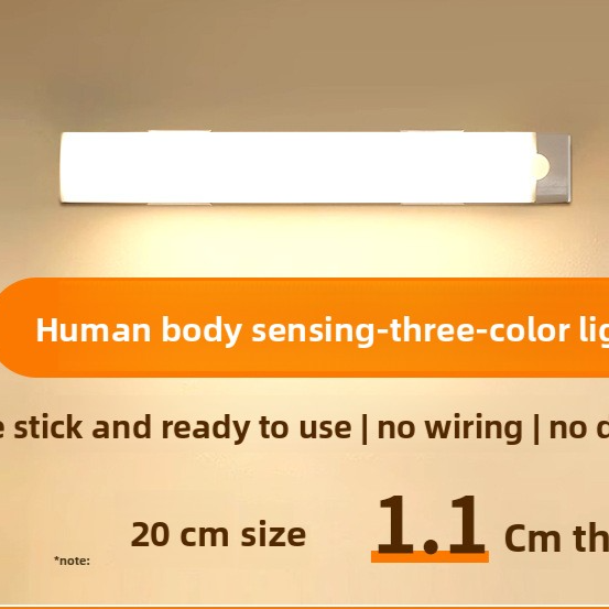 Ultra-Thin Motion Sensor LED Cabinet Light